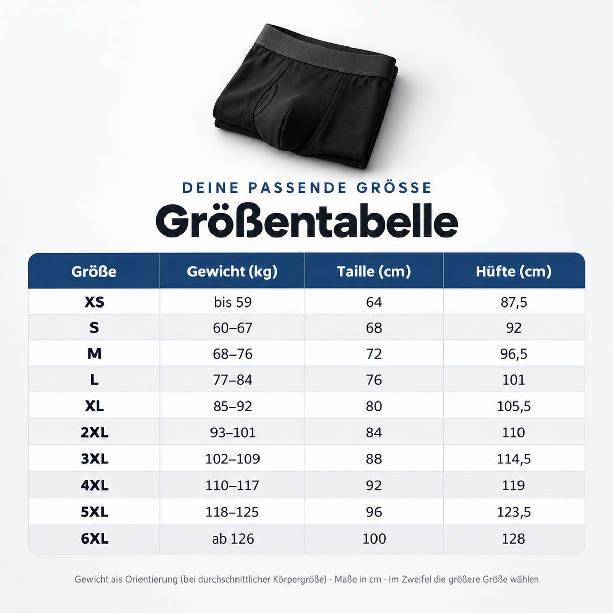 Boxershorts mit extra-starkem Auslaufschutz