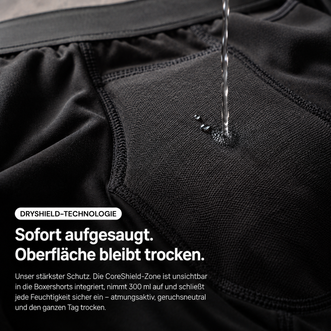 Boxershorts mit extra-starkem Auslaufschutz