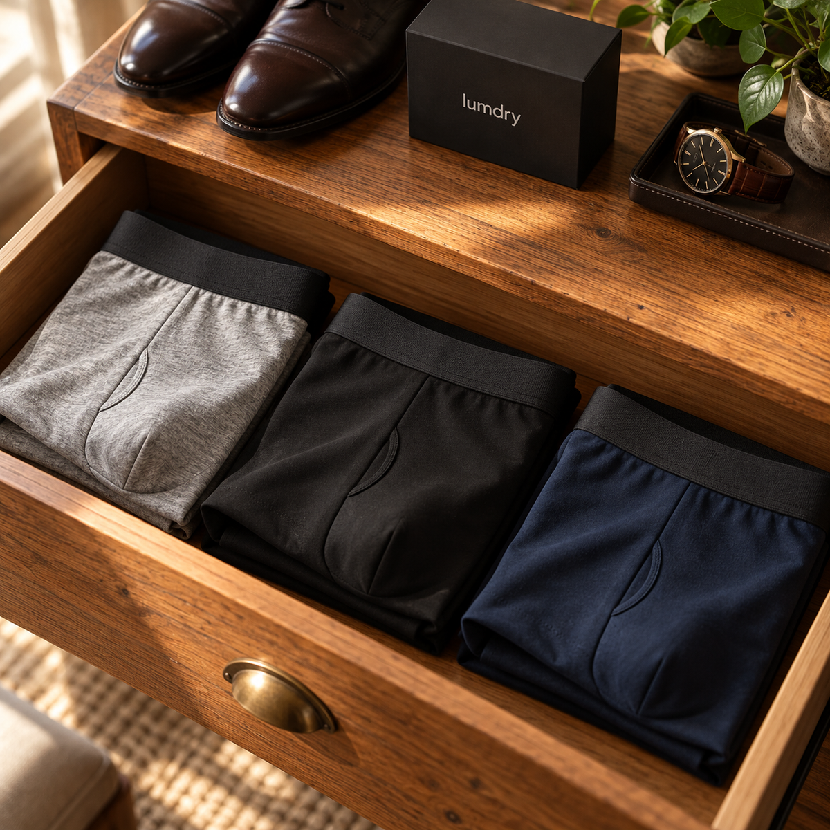 Men’s Ultra Absorbent Washable Incontinence Boxer