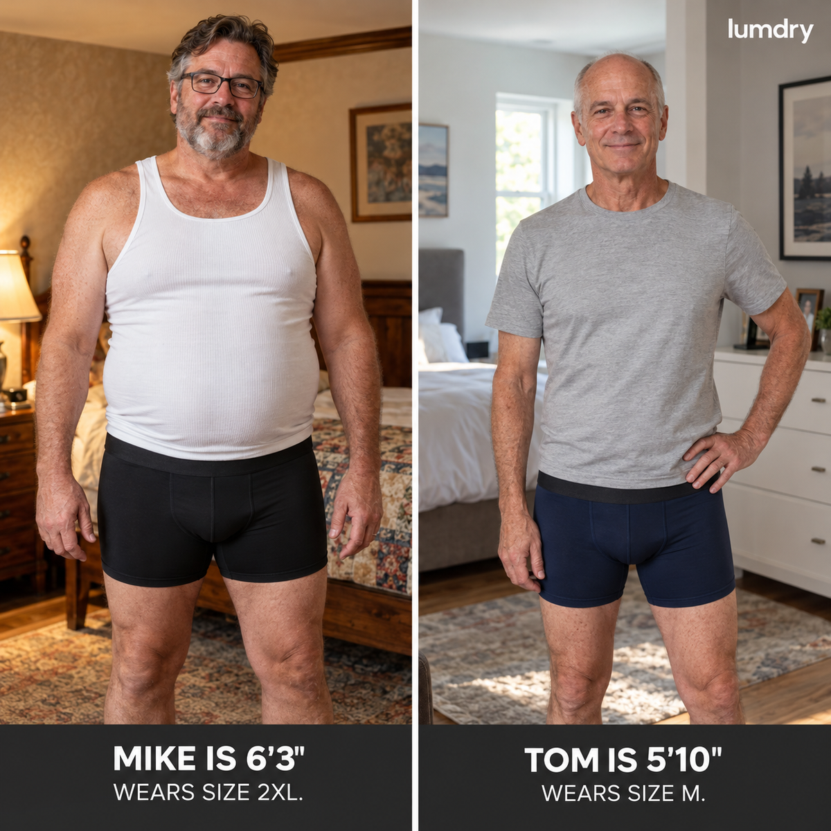 Men’s Ultra Absorbent Washable Incontinence Boxer